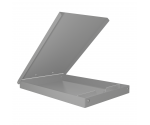 WhiteCoat Clipboard® Storage - Silver Nursing Edition